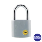 Yale Y120-40-125 Silver Series Outdoor Brass or Satin 40 mm Security Padlock 1