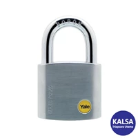 Yale Y120-50-127 Silver Series Outdoor Brass 50 mm with Multi-pack Security Padlock