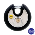 Yale Y130-70-116 Silver Marine Grade Stainless Steel Disc with Multi-pack Security Padlock 1