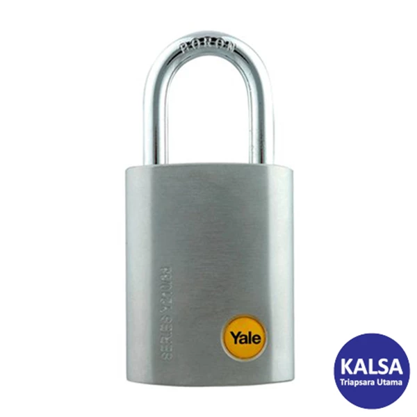 Yale Y210-38-127 Silver Series Outdoor Satin Steel 38mm with Multi-pack Security Padlock
