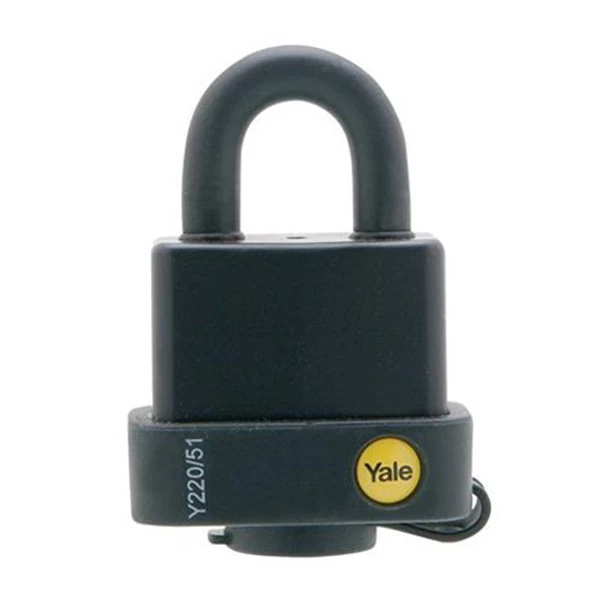 Yale Padlock Y220-51-118 Classic Series Weather Resistant Laminated Steel 51 mm with Multi-pack