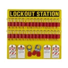 Brady 51195 36-Lock Board and 36 Safety Padlocks 1