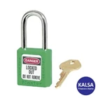 Gembok Master Lock 410KAGRN Keyed Alike Safety Padlock Zenex Thermoplastic 1