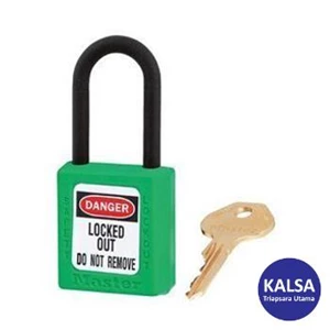 Master Lock 406MKGRN Master Keyed Safety Padlocks Zenex Thermoplastic