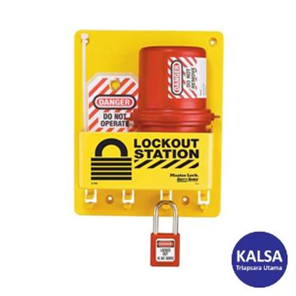 Master Lock S1745E410 Compact Lock Out Stations