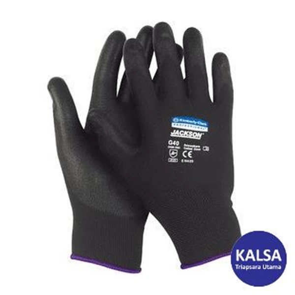 Kimberly Clark 13839 G40 Size L Polyurethane Jackson Safety Coated Glove Hand Protection