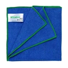 Kain Lap Kimberly Clark 84620 Blue Wypall Microfibre with Microban Wipers 1