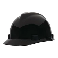 MSA Fastrack V-Gard Caps Black Head Protection