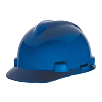 MSA Fastrack V-Gard Caps Blue Head Protection