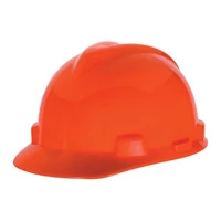 MSA Fastrack V-Gard Caps Hi Viz Orange Head Protection