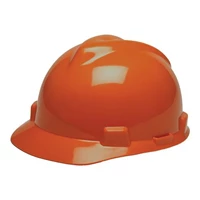 MSA Fastrack V-Gard Caps Orange Head Protection