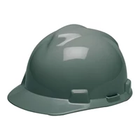 MSA Staz On V-Gard Caps Gray Head Protection