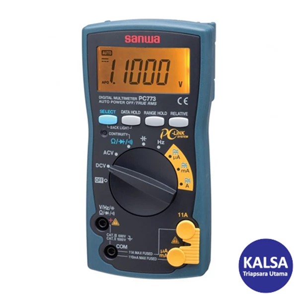 Sanwa PC773 Digital Multimeter (AC/DC voltage up to 1000 V)