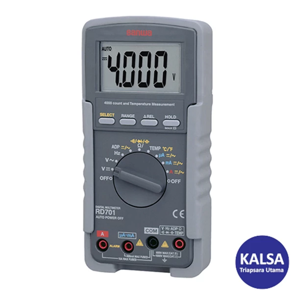 Sanwa RD701 Digital Multimeter (DC voltage up to 1000 V)