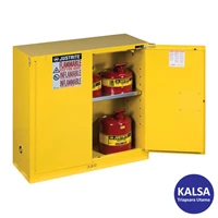 Justrite 893020 Yellow Industrial Safety Cabinet