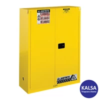 Justrite 894520 Yellow Industrial Safety Cabinet
