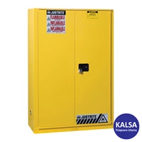 Justrite 894580 Yellow Industrial Safety Cabinet