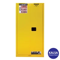 Justrite 896020 Yellow Industrial Safety Cabinet