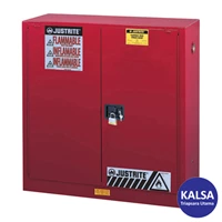 Justrite 893001 Red Industrial Safety Cabinet
