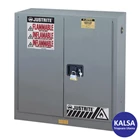 Justrite 894523 Gray Industrial Safety Cabinet 1