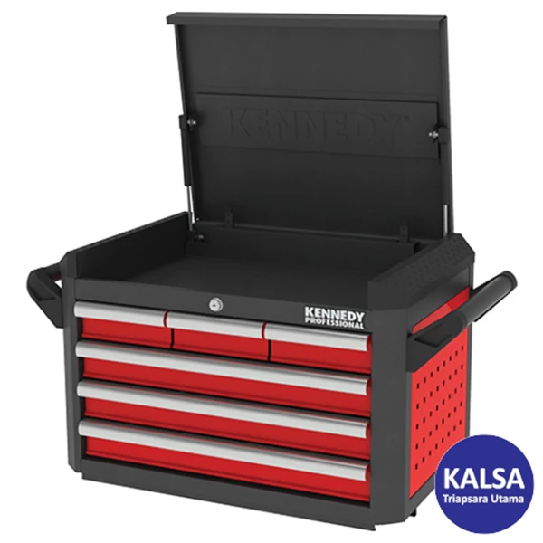 Kotak Perkakas Kennedy KEN-594-2240K 6-Drawers Professional Top Tool Chest Cabinet