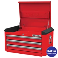 Kotak Perkakas Kennedy KEN-594-2040K 3-Drawers Industrial Top Tool Chest Cabinet