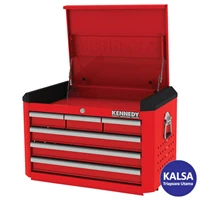 Kotak Perkakas Kennedy KEN-594-2220K 6-Drawers Industrial Top Tool Chest Cabinet