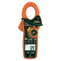 Extech EX840 IR Thermometer and True RMS AC-DC 1000 A Clamp Meter