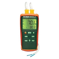 Extech EA10 Easy View Type K Dual input with Dual readings Thermometer