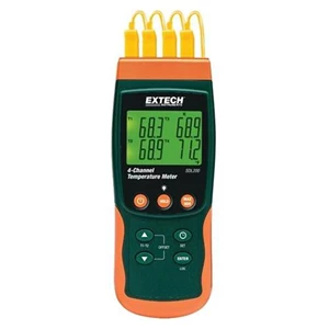 Extech SDL200 4-Channel Datalogging Thermometer