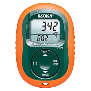 Extech PD20 Thermo Pedometer Thermometer