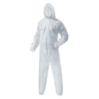 Trasti TCA 101 Withe Coverall with Hood