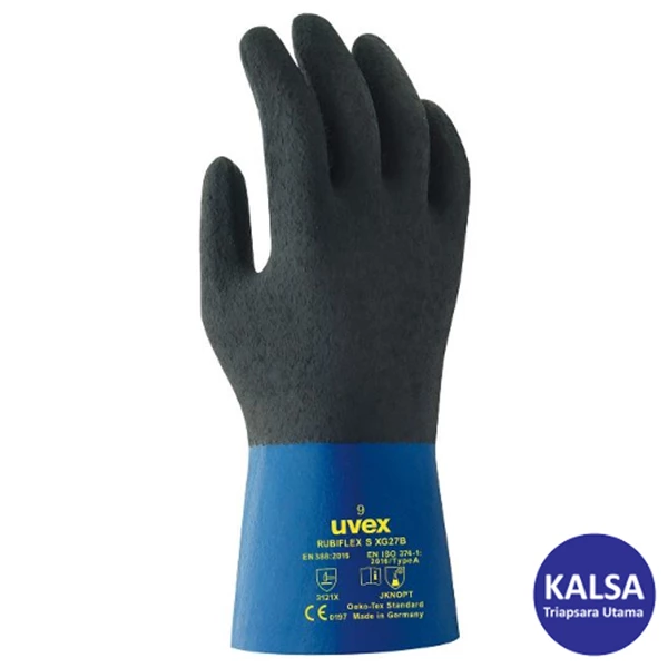 Uvex 60560 Rubiflex S XG27B Chemical Risks Glove