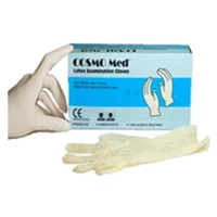 Cosmo Med Lightly Powdered Latex Examination Glove