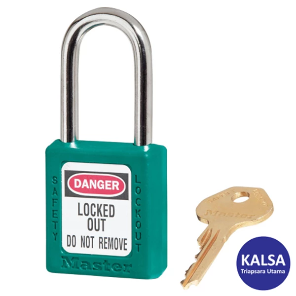 Master Lock 410TEAL Keyed Different Safety Padlock Zenex Thermoplastic LOTO