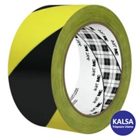 3M 766 Black Yellow Stripe Hazard Marking Industrial Tape