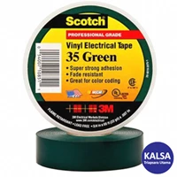 3M Scotch 35 GREEN 3/4 Vinyl Color Coding Electrical Tape
