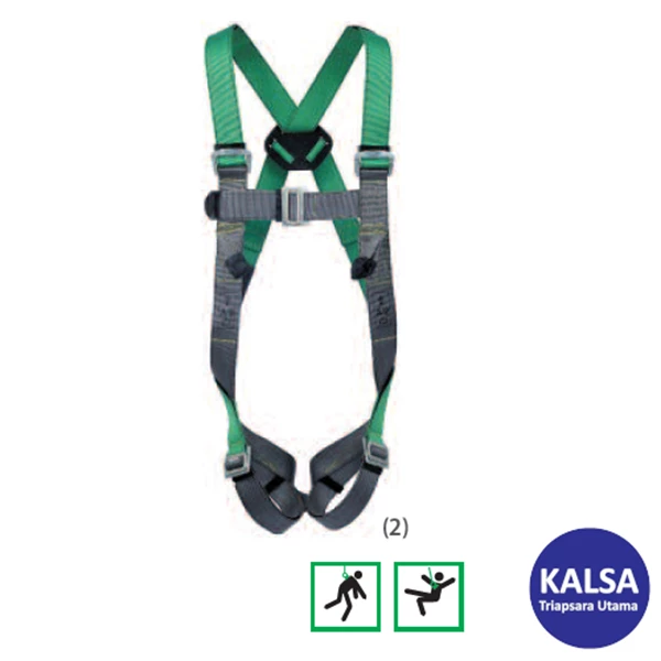 MSA V-Form 10180188 Size XL Full Body Harness