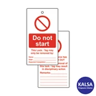 Matlock MTL-950-8540K Do Not Start Safety Tag 1