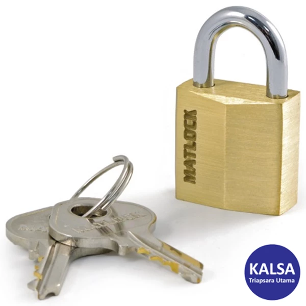 Matlock MTL-950-7022K Solid Brass Security Padlock