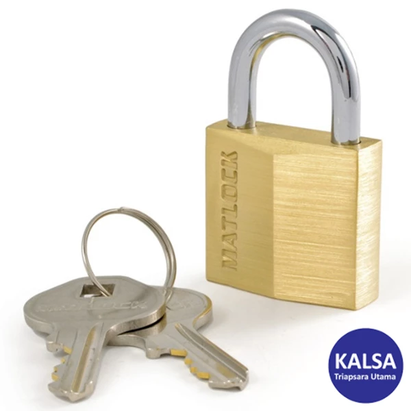 Matlock MTL-950-7064K Solid Brass Security Padlock