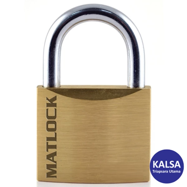 Matlock MTL-950-7990K Slimline Brass Security Padlock