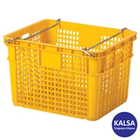 Container Plastik Rabbit 1003 Outside Dimension 650 x 430 x 315 mm Nestable and Stackable Container