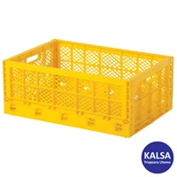 Container Plastik Rabbit 1101 Outside Dimension 680 x 460 x 280 mm Nestable and Stackable Container