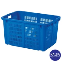 Container Plastik Rabbit 1008 Outside Dimension 690 x 485 x 375 mm Nestable and Stackable Container