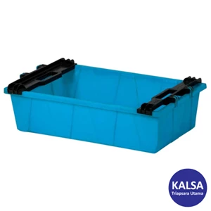 Container Plastik Rabbit 6088 Outside dimension 575 L x 350 W x 155 mm Nestable and Stackable Container