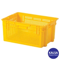 Container Plastik Rabbit 2303 Outside Dimension 565 x 400 x 260 mm Nestable and Stackable Container
