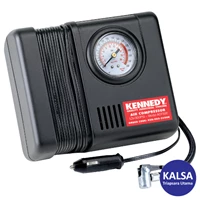 Kennedy KEN-503-2500K Capacity 0 - 20 bar Mini Air Compressor Pressure Gauge Tyre Inflator
