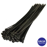 Edison EDI-515-0020K Size 2.5 x 200 mm Standard Nylon Cable Ties
