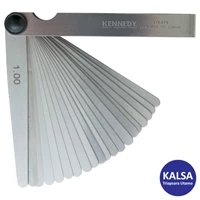 Alat Ukur Ketebalan Kennedy KEN-518-0740K Range 0.05 - 1 mm 13-Blade Feeler Gauge